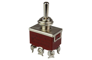 DPDT ON-OFF-ON TOGGLE SWITCH