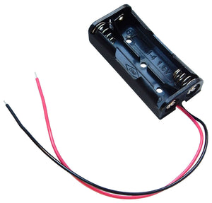 BATTERY HOLDER, 2 AAA CELLS