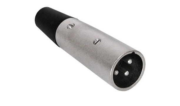 3 PIN IN-LINE MALE XLR CONNECTOR