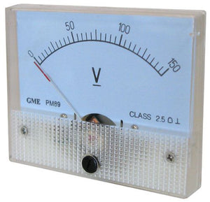 150V DC PANEL METER