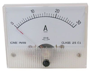 30 AMP DC PANEL METER