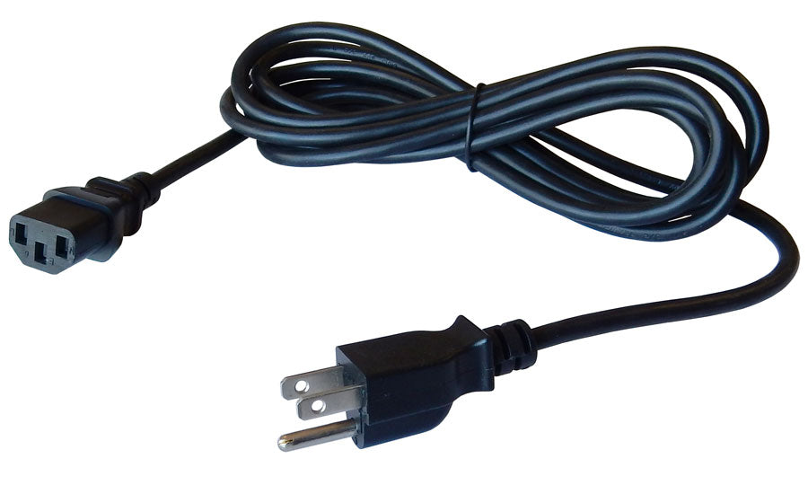 10' BLACK 18/3 DETACHABLE POWER CORD