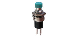 SPST N.O. MOMENTARY PUSHBUTTON, GREEN