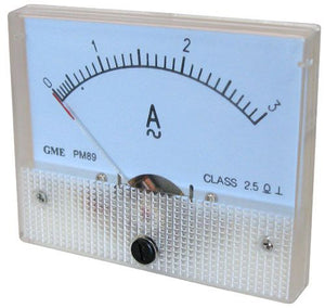 3A AC PANEL METER