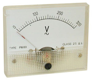 300V AC PANEL METER