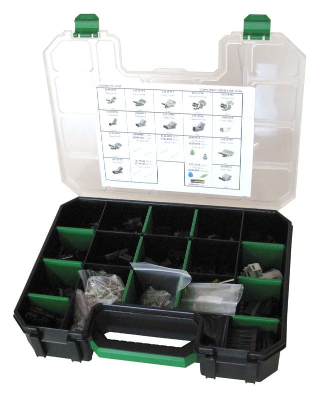 Case Weather Pack WEATHERPACK IN-LINE CONNECTOR KIT – Aretronics