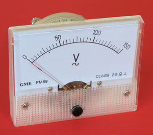 150V AC PANEL METER