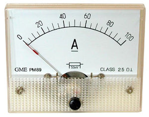 100 AMP DC PANEL METER